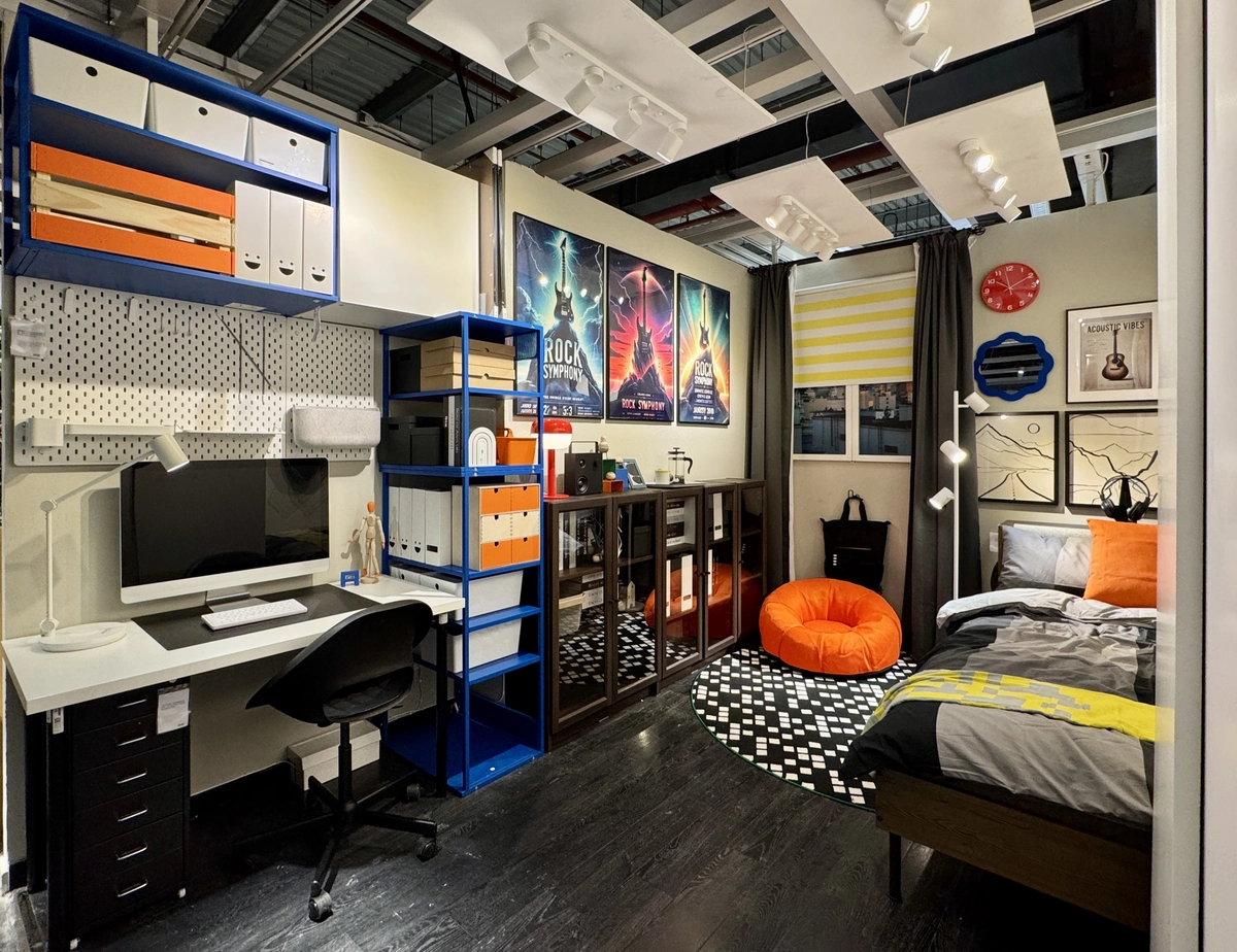 Built: study and lounge
