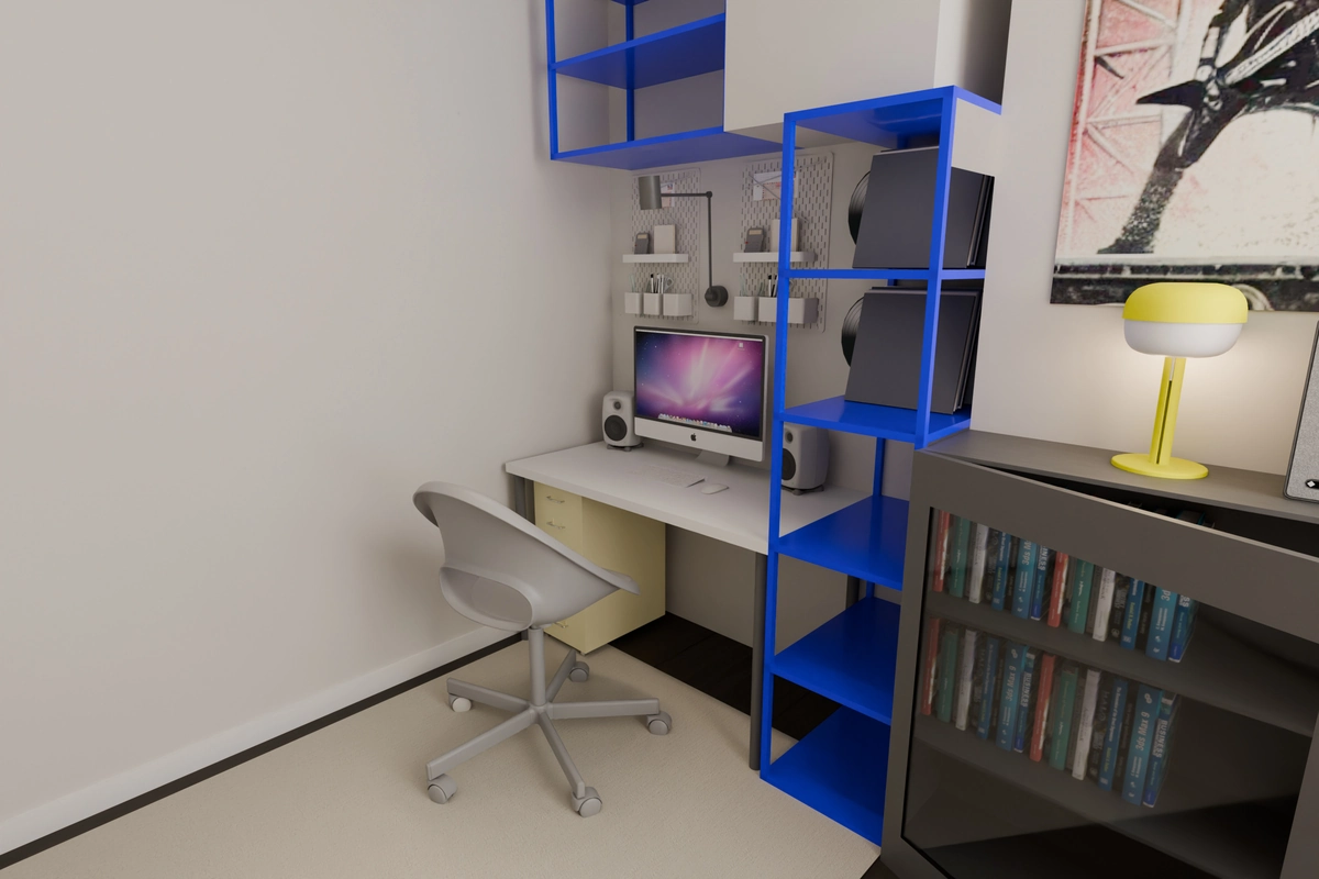 Visual: study corner